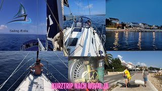 58 Segeln in Kroatien Kurztrip nach Novalja [upl. by Vardon771]