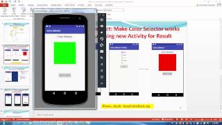 Lesson 14 Android  Sending data back to the Main Activity In Android [upl. by Franchot]