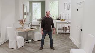 How to Install ProCore® Plus Herringbone Luxury Vinyl Flooring [upl. by Hamnet]