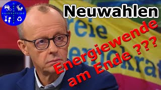 Nach dem Aus der AmpelRegierung  Neuwahlen  Energiewende am Ende [upl. by Latini]