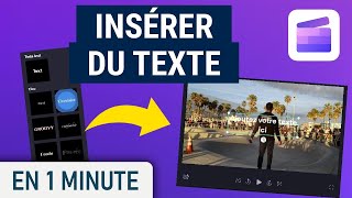 Comment insérer du texte sur Clipchamp [upl. by Berl149]