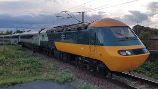 Cross county Intercity 125 HSTs in their final months 2023 [upl. by Kirchner761]