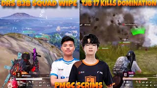 TJB🇨🇳 vs DRS🇳🇵 IN Georgo Hill  🔥🔥 TJB 17 Kills Domination In PMGC 2024 Scrims😱🔥 [upl. by Blanca188]