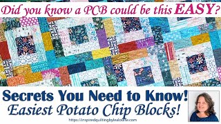 Easiest Potato Chip Block Best Secrets You Need to Know Lea Louise Quilts [upl. by Crichton550]