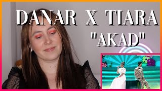 Danar X Tiara Andini quotAkadquot  Reaction Video [upl. by Alrzc788]