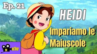 HEIDI Ep 21 quotImpariamo le Maiuscolequot  VIDEO EACTION  14Retrò [upl. by Euqinomahs375]