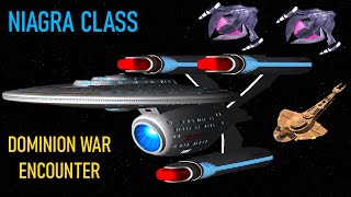 Viewer Request  Niagara Class VS Dominion Fleet  Both Ways  Star Trek Starship Battles [upl. by Yerkovich]