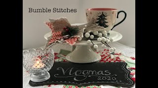 Bumble Stitches Vlogmas  December 18th [upl. by Telrahc]