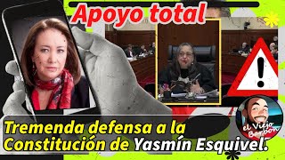 🔴🔴Tremenda defensa a la Constitución de Yasmín Esquivel [upl. by Mccully]