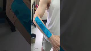 How to tape a tennis elbow [upl. by Enyawed]