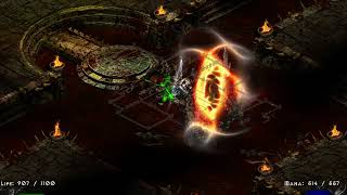 Diablo 2  Tarnhelm Drop  Holy Grail 325 out of 502 [upl. by Infeld]