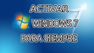 Como activar Windows 7 cualquier versión 32 y 64 Bits CW [upl. by Anabal]