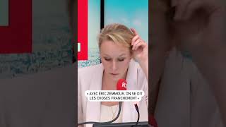 Marion Maréchal  quotAvec Éric Zemmour on se dit les choses franchementquot [upl. by Airekat54]