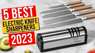 Best Electric Knife Sharpeners In 2023  Top 5 Electric Knife Sharpeners [upl. by Nogras56]