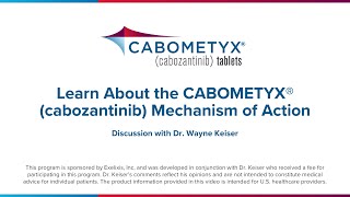 For HCPs Learn About the CABOMETYX® cabozantinib Mechanism of Action [upl. by Risteau]