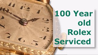 Restoring a 100 year old Rolex [upl. by Haakon573]