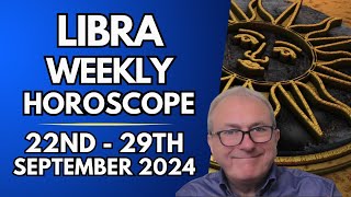 Libra Horoscope  Weekly Astrology 23rd to 29th September 2024 [upl. by Ahsiena56]