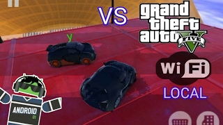 Descarga Juego Multijugador WiFi LocalLAN Parecido Carreras GTA V Online AndroidGratis OFFLINE [upl. by Naawaj]