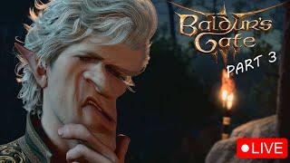 Baldurs Gate 3 Joins us on our new adventure staring Me Doxyfoxy Kanji and fireball😂 part 3 [upl. by Attem]