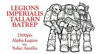 Legions Imperialis BatRep Three Clash of Columns [upl. by Abell]