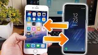 How to Transfer Between iPhone and Android Fast amp EASY ✅ Transfer PhotosVideosContactsFiles [upl. by Berg]