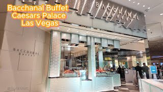 Bacchanal Buffet at Caesars Palace Las Vegas [upl. by Gordie710]