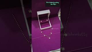 First diamond jewellery minivlog 2 diamondjewellery jewellery caratlane happy viralvideoreels [upl. by Purpura]