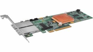 HighPoint RocketRAID 2210 4 Channel PCI X SATA 3Gbs RAID Controller [upl. by Erdnad]