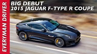 Heres the 2015 Jaguar FTYPE R Coupé on Everyman Driver [upl. by Aroel754]