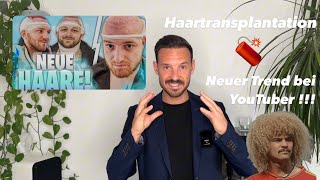 Haartransplantation gefährlicher Hype oder neuer Trend 📈 [upl. by Oitaroh]