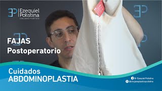 Cuidados Postoperatorios Abdominoplastia  Cirujano Ezequiel Polistina [upl. by Eadie]