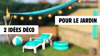 IDÉES DÉCORATION JARDIN POUR L’ÉTÉ AMÉNAGEMENT EXTÉRIEUR decoration extérieur jardin deco [upl. by Lapotin]