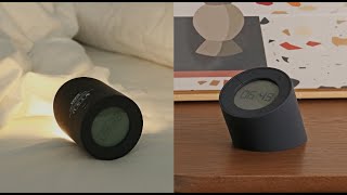 Gingko Edge Light Alarm Clock [upl. by Enihpled]