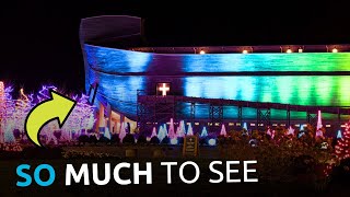 What to Expect at the Ark Encounter During CHRISTMAS [upl. by Nnael]