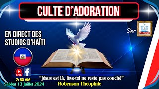 Culte dAdoration live sur MEODH Haïti 130724 [upl. by Skye]