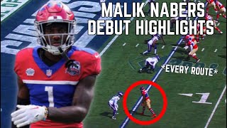 Malik Nabers EVERY ROUTE from NFL Debut vs Vikings 👀🔥 NFL Week 1 [upl. by Flss]