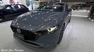 2024 Mazda 3 Hatchback Carbon Edition  Exterior amp Interior Preview [upl. by Ystap]