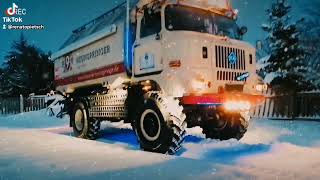 IFA LKW W50 im Schnee [upl. by Elma210]