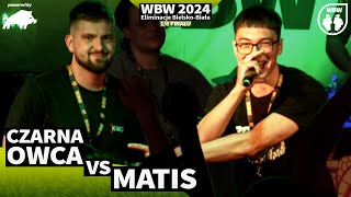 CZARNA OWCA 🆚 MATIS 🎤 WBW 2024 powered by DZIK 🎤 el BielskoBiała 18 [upl. by Otrebide]