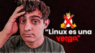 Tomex DESCUBRE Linux y DECIDE NO ENTENDER NADA 😐 [upl. by Einehpets]