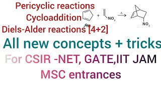 DielsAlder reactions New concept42 cycloaddition reactions pericyclic reactions organic [upl. by Thornton460]