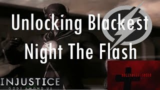 Injustice Gods Among Us iOS  Unlocking Blackest Night The Flash [upl. by Delanty338]