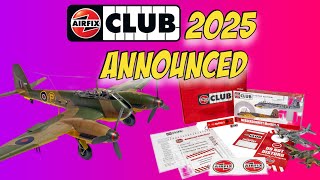 Airfix Club 2025 New Membership Pack Contents Announced  New Parts [upl. by Nairad]