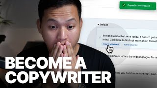 BECOME A COPYWRITER Copy amp Paste Only [upl. by Atirrehs]