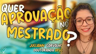 Como Criar um Projeto de MestradoDoutorado Sólido Com Chances Reais de Aprovação Prof Julliany [upl. by Bran]