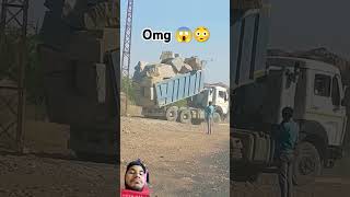 😱😳 jcb tipper tatatipper automobile army truck feed comedy viral driver ytshorts shorts [upl. by Lyndsie]