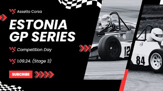 1092024 Competition Day in Assetto Corsa  Road Runners Estonia GP Series  Div 1 Stage 3 [upl. by Racso260]