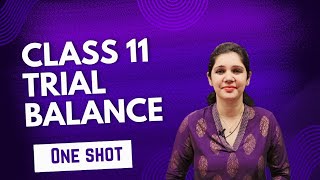 class 11 trial balance  trial balance  class 11 accountancy chapter 14 trial balance [upl. by Eenafit]