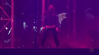 Kanye West Kid Cudi  Welcome To Heartbreak  Paranoid Kids See Ghosts at Camp Flog Gnaw [upl. by Assin]