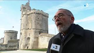 La Rochelle  la Tour StNicolas dont les soubassements sont fragilisés est fermée au public [upl. by Hun668]